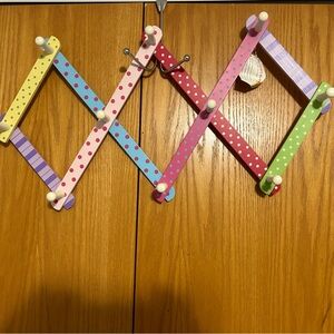 Girls colorful rack.